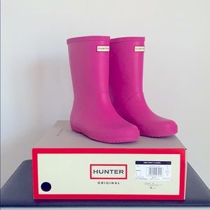 Hunter Original Kids First Classic Rain Boot